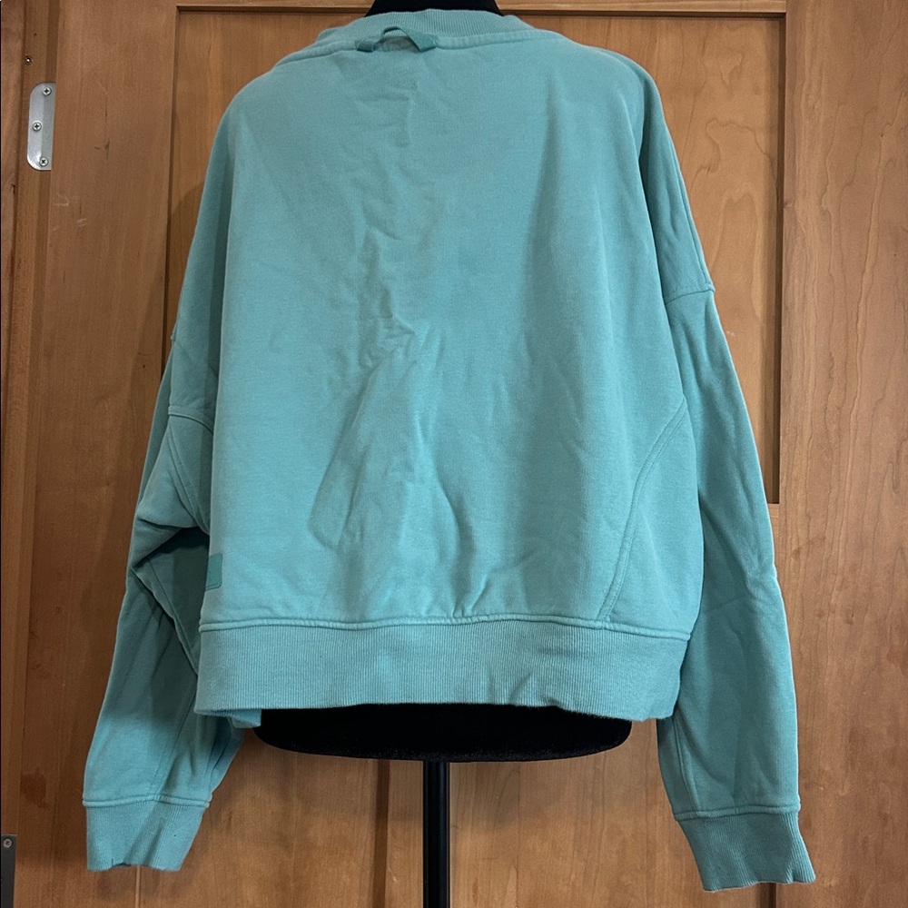 Cozy Blue V-Neck Sweater - Picture 2 of 6